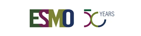 ESMO 50 Years logo